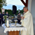 Mindenszenteki szentmise  a szanyi Dózsa Gy. utcai temetőben.