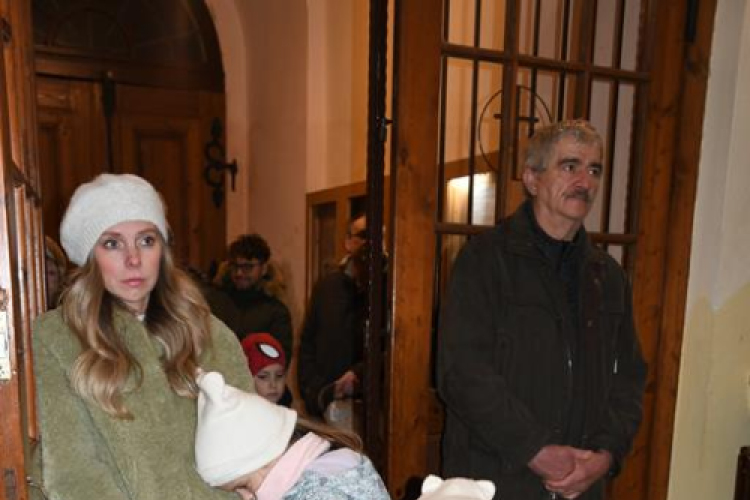 Karácsonyi koncert a szanyi templomban.