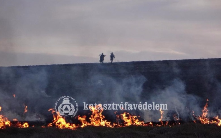 Február közepe óta mintegy 2000 szabadtéri tűzhöz riasztották a tűzoltókat