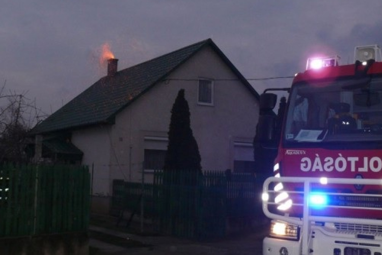 A napokban négy kéménytűzhöz is riasztották a tűzoltókat