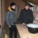 Sertést vágtak a Szany SE. labdarúgói.