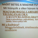 Miért beteg a magyar futball? Ferenczi Attila előadása Szanyban.