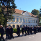 Ács Lajos győri székesegyházi kanonok, nyugalmazott plébános temetése Szanyban