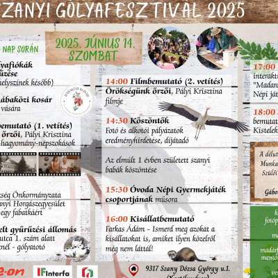 Gólya Fesztivál Szany, 2025. június 14.
