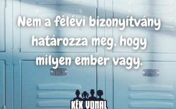 Nem a félévi bizonyítványod határozza meg, hogy milyen ember vagy