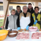 II. Falusi disznóvágás Szanyban.