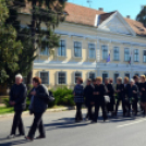 Ács Lajos győri székesegyházi kanonok, nyugalmazott plébános temetése Szanyban