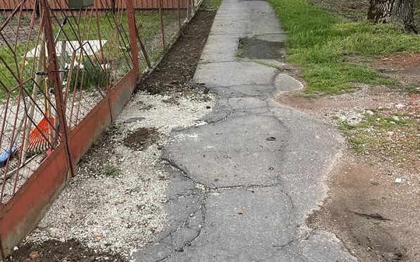 Járdaépítési pályázatot írtak ki Csornán
