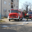 Tűzoltó gyakorlat Fertődön