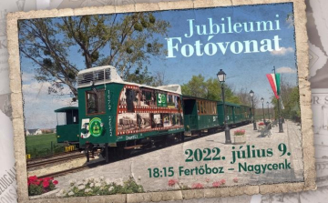 Jubileumi fotóvonat indul július 9-én