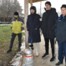 Sertést vágtak a Szany SE. labdarúgói.