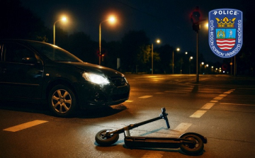 Egyre több a rollerbaleset a megyében