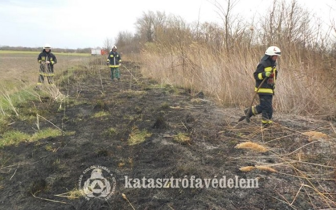 Idén már hatvannyolc szabadtéri tűz volt Győr-Moson-Sopron megyében