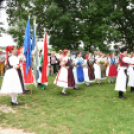 Búcsú napi szentmise Szanyban a Szent Anna kápolnánál.