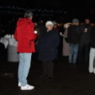 Karácsonyi vásár a szanyi templom melletti vásártéren.