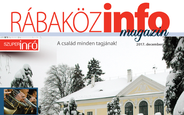 Megjelent a RábaközINFÓ magazin decemberi száma