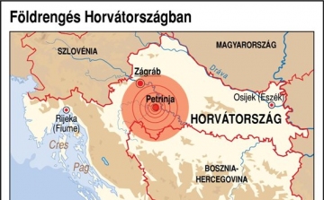 Elenyésző számú kárt jelentettek Magyarországon a horvát földrengés után