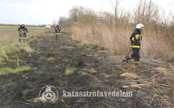 Kapuváron, Kisbabóton és Kónyban is kertben gyújtott tűz terjedt tovább