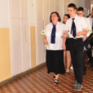 Ballagás a Szanyi Szent Anna Katolkikus Általános Iskolában.