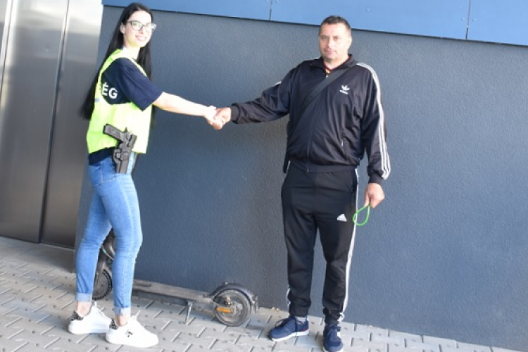 Hamar visszakapta ellopott rollerét