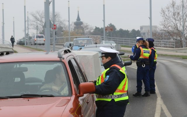 Ittas vezetők kiszűrésére tartottak fokozott ellenőrzést