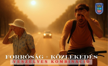 Közlekedés forró nyári napokon