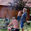 Sárzóparti parti Szanyban az öregfiúkkal.