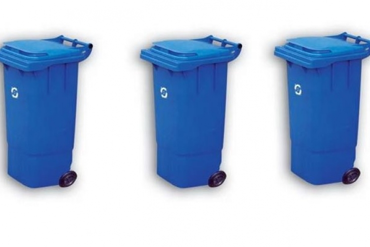 Szelektív hulladékgyűjtő kék kukák igényelhetők Szanyban