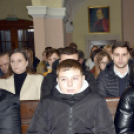Jubiláló házaspárok ünnepi szentmiséje Szanyban.