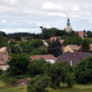 A megszületett kis gólyák látványgyűrűzése Szanyban. 