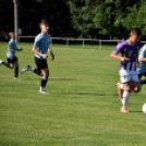 u 14-es bajnoki labdarúgó mérkőzés Szanyban.