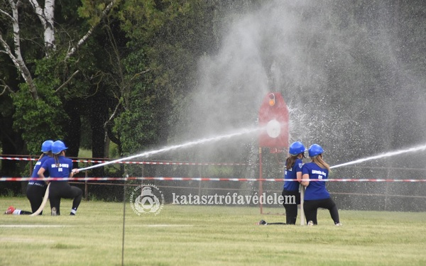 A hétvégén a kapuvári térség önkéntes tűzoltói versenyeztek