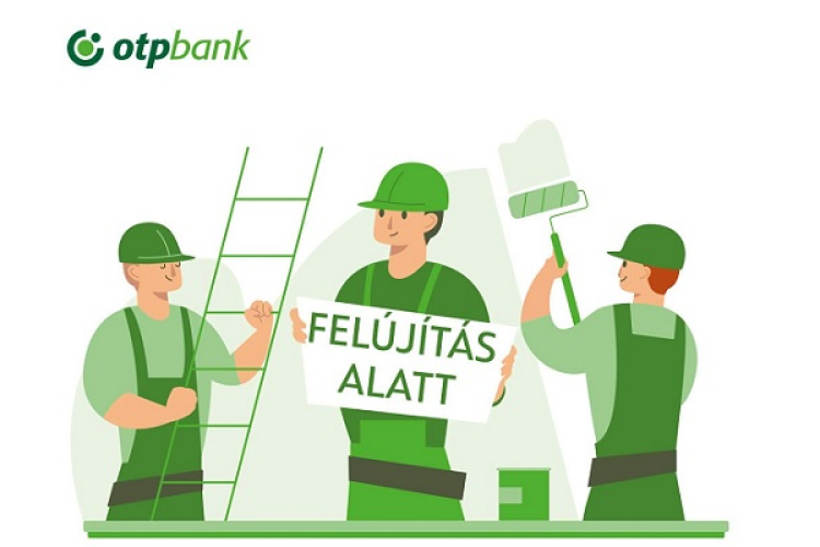 Felújítják Kapuváron az OTP bankfiókot