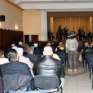 „Házhoz megy a kultúra elnevezésű” program Szanyban.