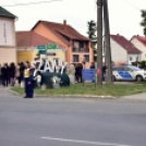 Megemlkékezés Szanyban a Kárpát- Haza- Emlékműnél a trianoni békediktátum 100. évfordulója alkalmából.