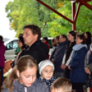 Családi iskolai zarándoklat a szanyi Szent Anna kápolnánál. (2022.09.25.)