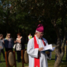 Aradi vértanúk emlékművének avatása Vágon