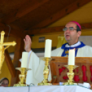 Szany, búcsú délelőtt a Szent Anna kápolnánál