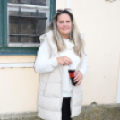 Őszi mulatság Szanyban a kastély udvarán.