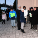 Adventi gyertyagyújtás Szanyban.