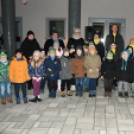 Adventi gyertyagyújtás Szanyban.