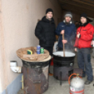 Sertést vágtak a Szany SE. labdarúgói.