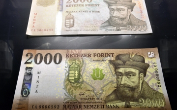 Két hét múlva jön az új 2000 és 5000 forintos bankjegy
