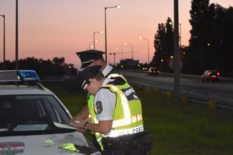 24 óra alatt 8 ittas sofőrt fogtak meg a rendőrök a megyében