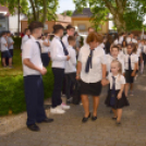 Ballagás a Szanyi Szent Anna Katolkikus Általános Iskolában.