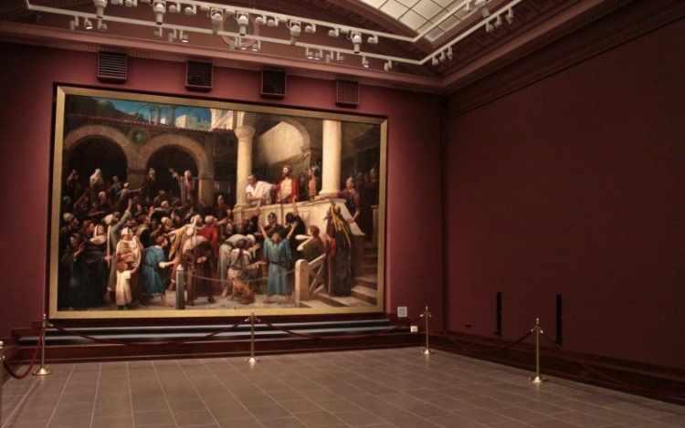Év végéig Debrecenben marad Munkácsy Siratóasszonyok a keresztfánál című festménye