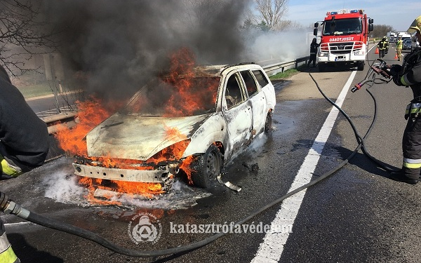 Több autó is kiégett a megyében a múlt héten