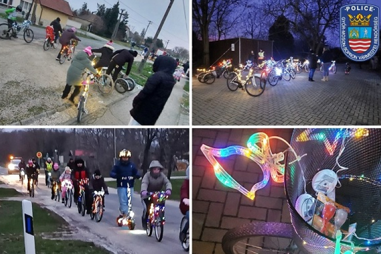 Fények két keréken Magyarkeresztúron