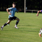u 14-es bajnoki labdarúgó mérkőzés Szanyban.