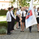 Ballagás és szentmise a Szany iskolában és templomban.